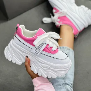 Pink Casual Sneakers