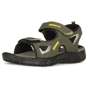 Power Men's STRICKER 2.0 Sandals - Olive 9 UK