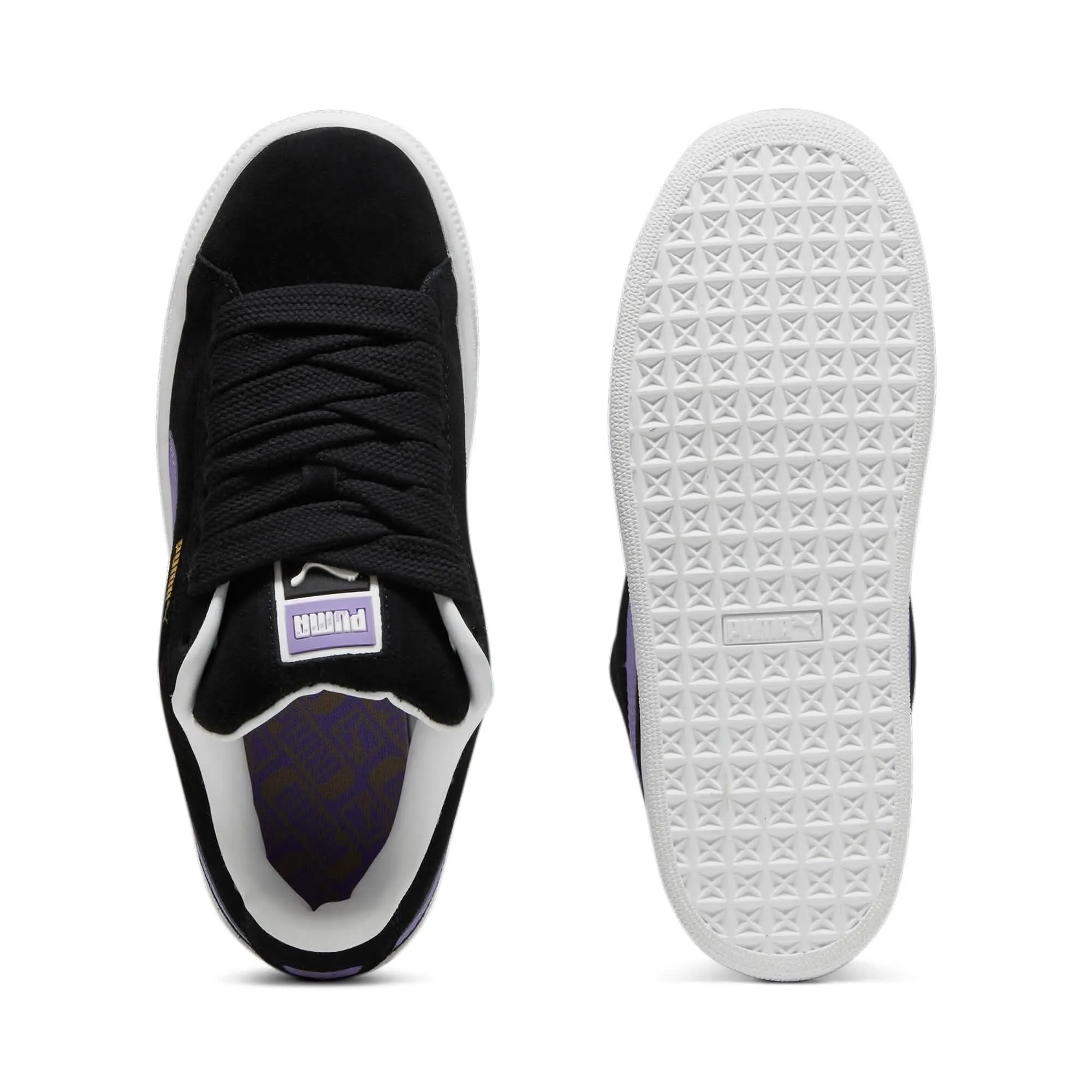 Puma Suede XL Sneaker Zwart Paars