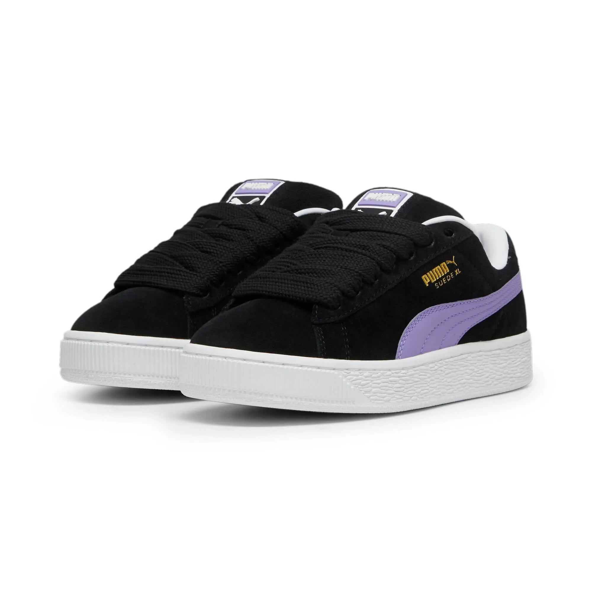 Puma Suede XL Sneaker Zwart Paars