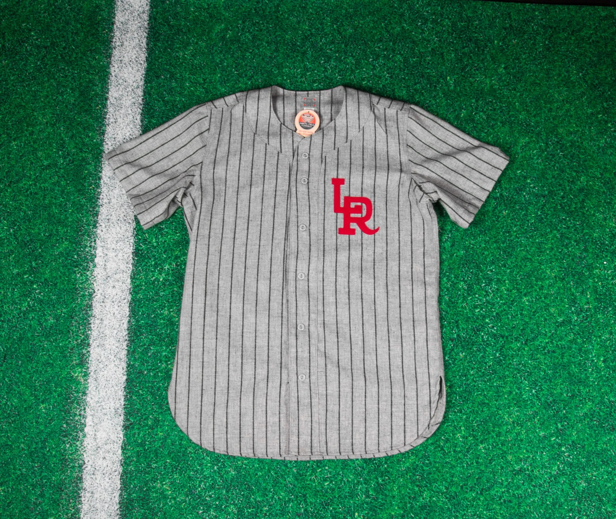RCK x Ebbets - LR Homage Jersey (Gray/Navy-Red)