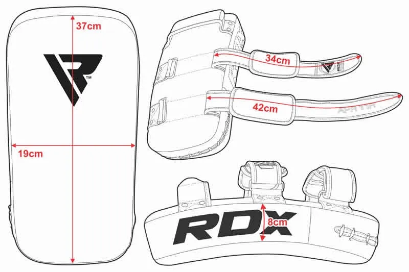 RDX- T1 Curved Thai Kick Pad - Blue
