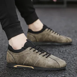 Ron – Casual Vegan Suede Shoes