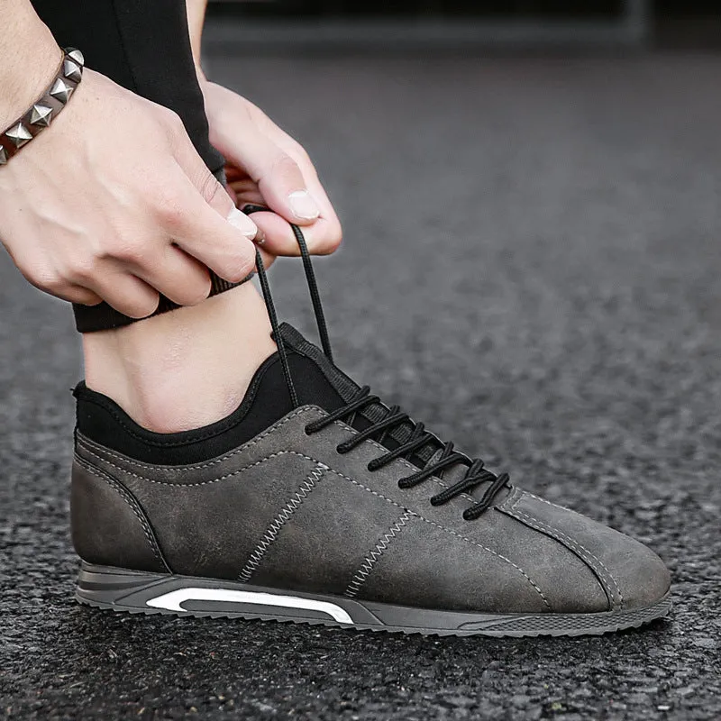 Ron – Casual Vegan Suede Shoes