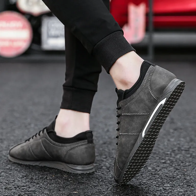 Ron – Casual Vegan Suede Shoes