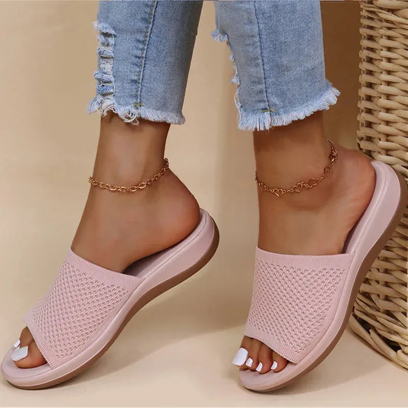 Sandals Women Elastic Force Summer Shoes