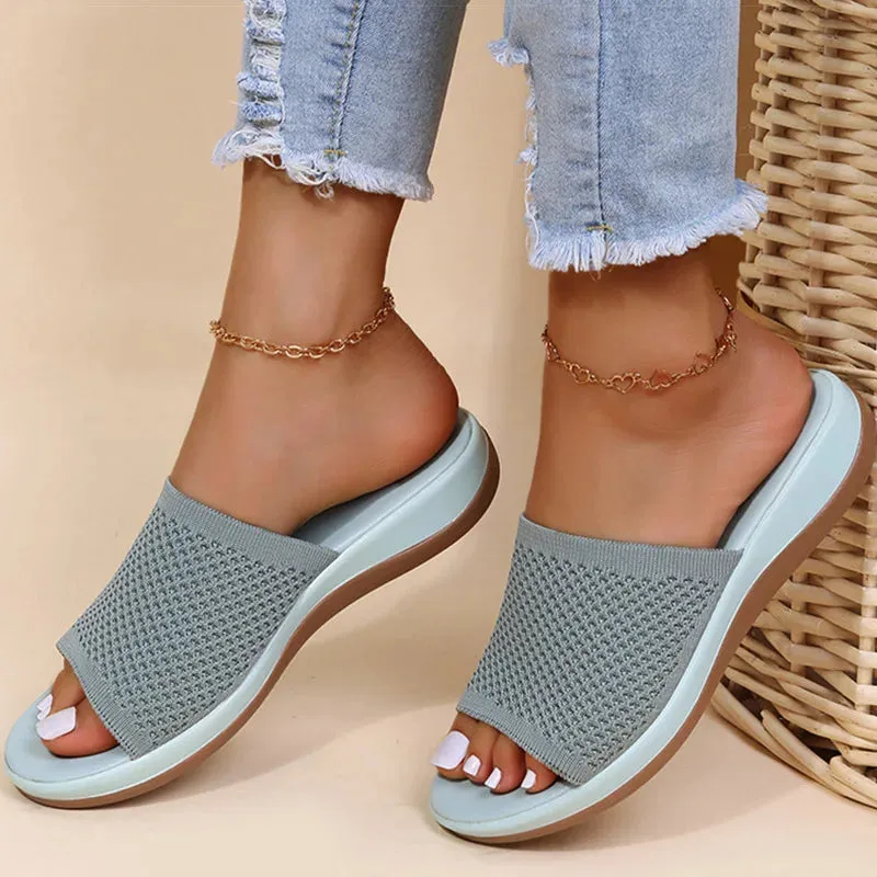 Sandals Women Elastic Force Summer Shoes