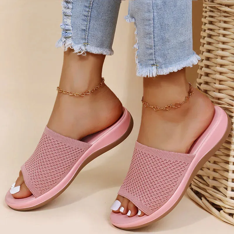 Sandals Women Elastic Force Summer Shoes