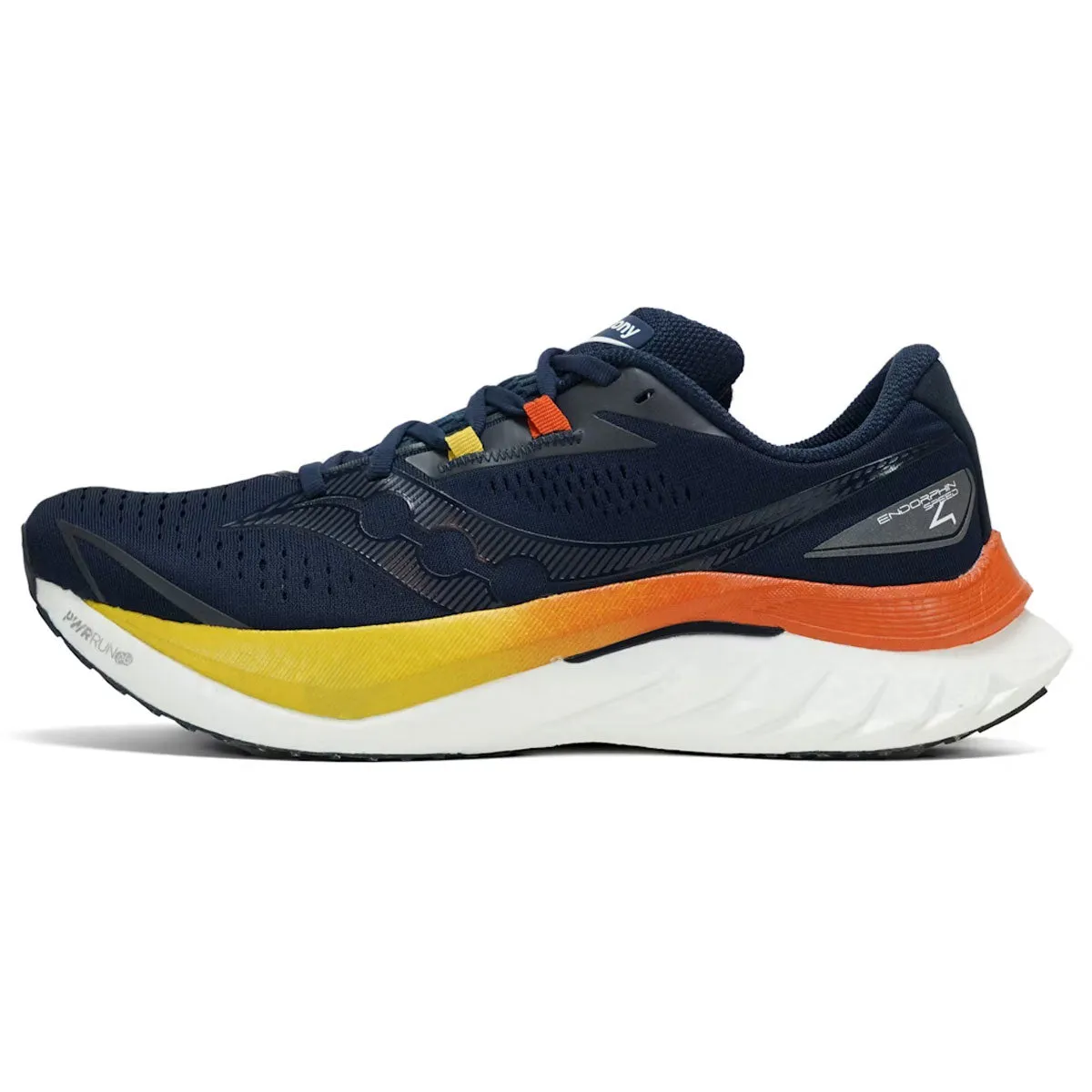Saucony Endorphin Speed 4 Running Shoes - Mens - Navy/Spice