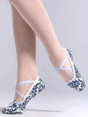 Soft Sole Practice Dance Shoes Ballet Canvas Shoes