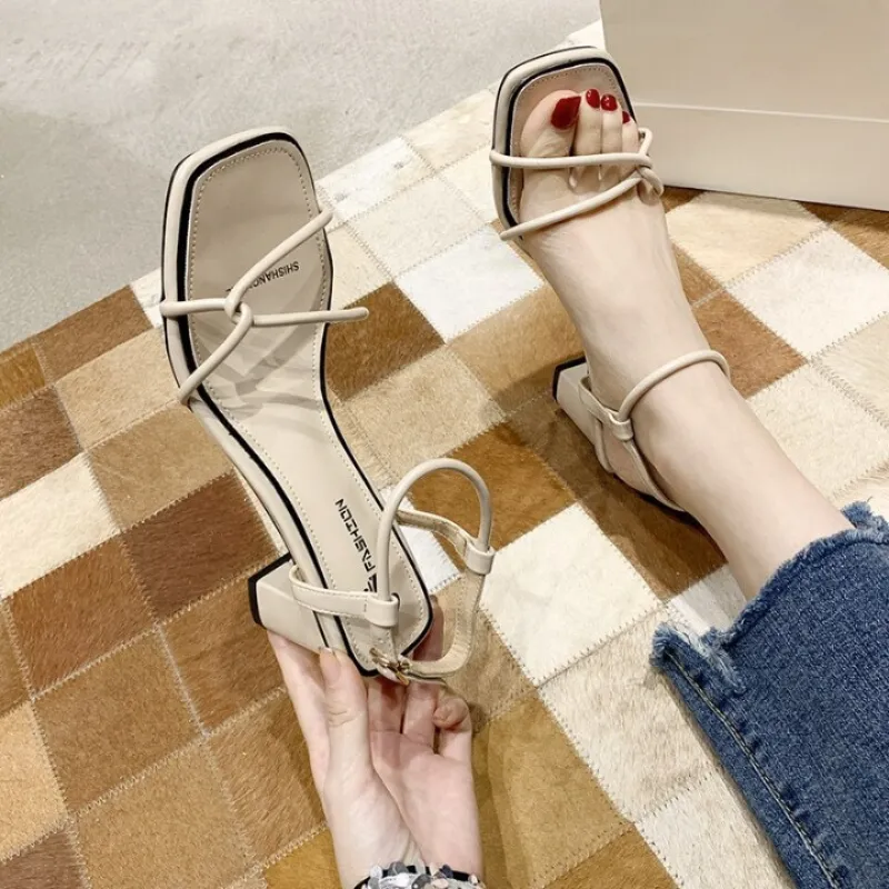 Square Head Heels