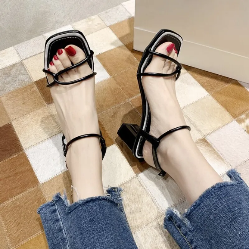 Square Head Heels
