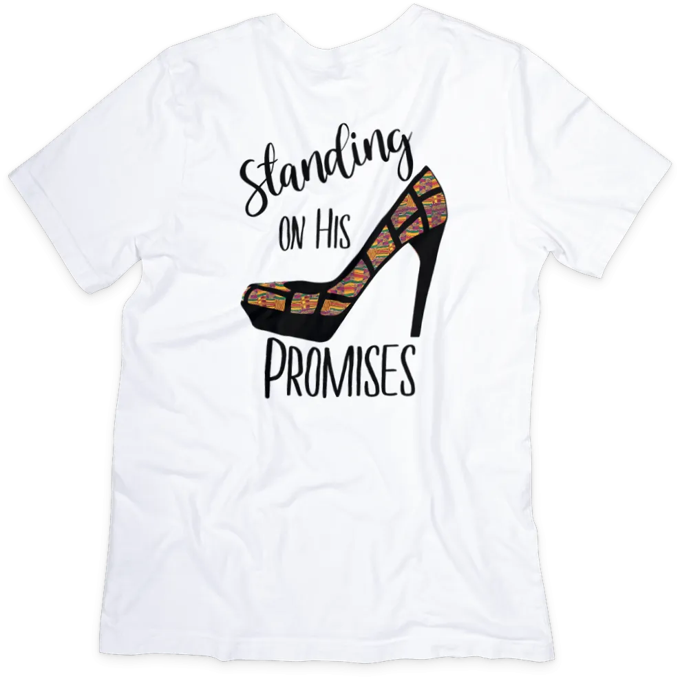 Standing on His Promises Christian Faith T-shirt