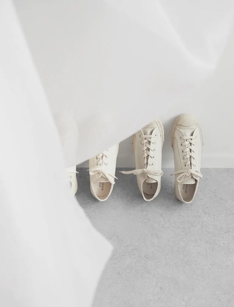 〔Studio Nicholson〕"MERINO" Vulcanized Sole Canvas Shoe