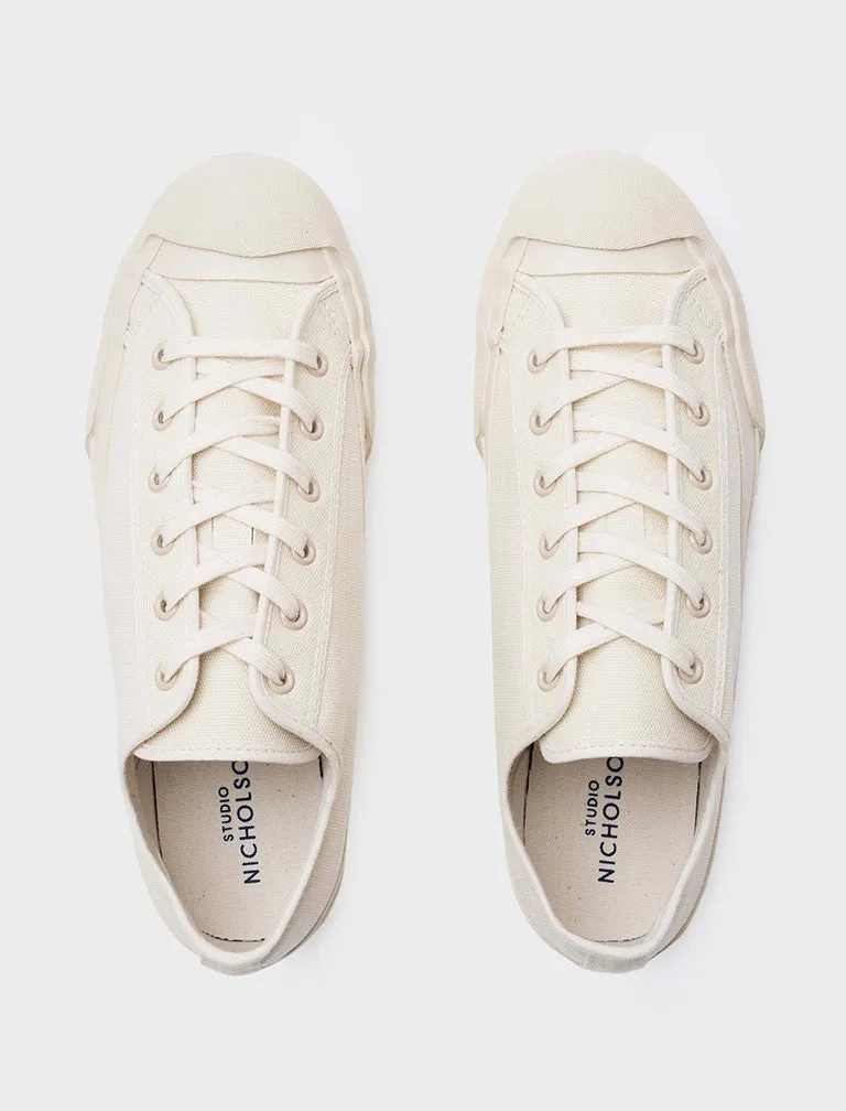 〔Studio Nicholson〕"MERINO" Vulcanized Sole Canvas Shoe