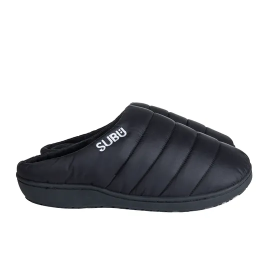 Subu Indoor/Outdoor Slippers - Black