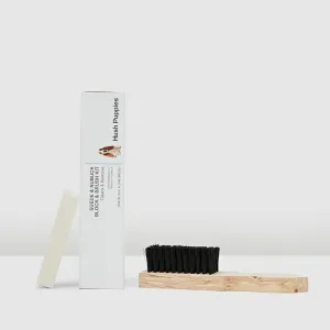Suede Block and Brush Kit