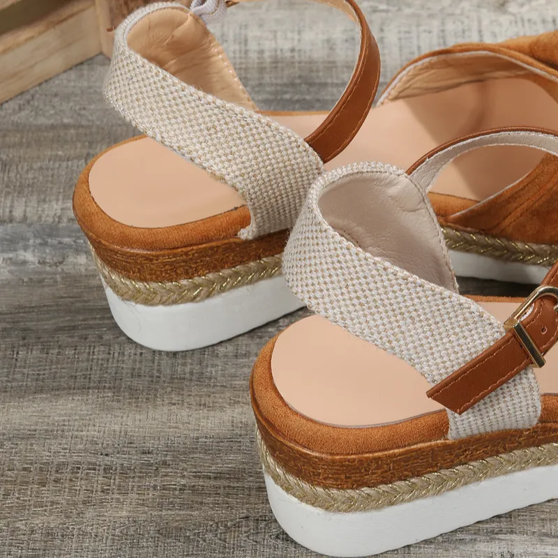 Summer Casual Butterfly-knot Buckle Slippers