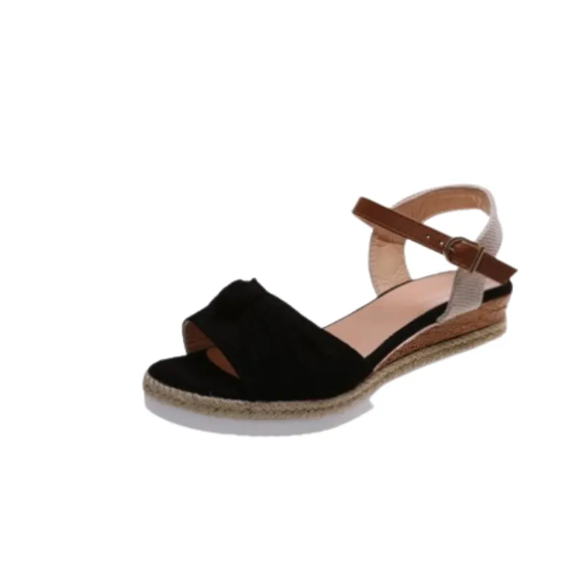 Summer Casual Butterfly-knot Buckle Slippers