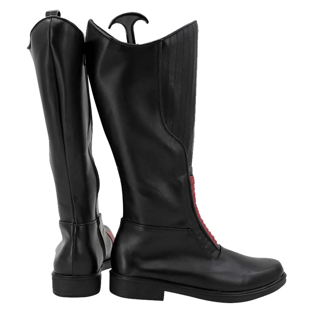 The Flash:Barry Allen Shoes Boots for Halloween Cosplay Accessory