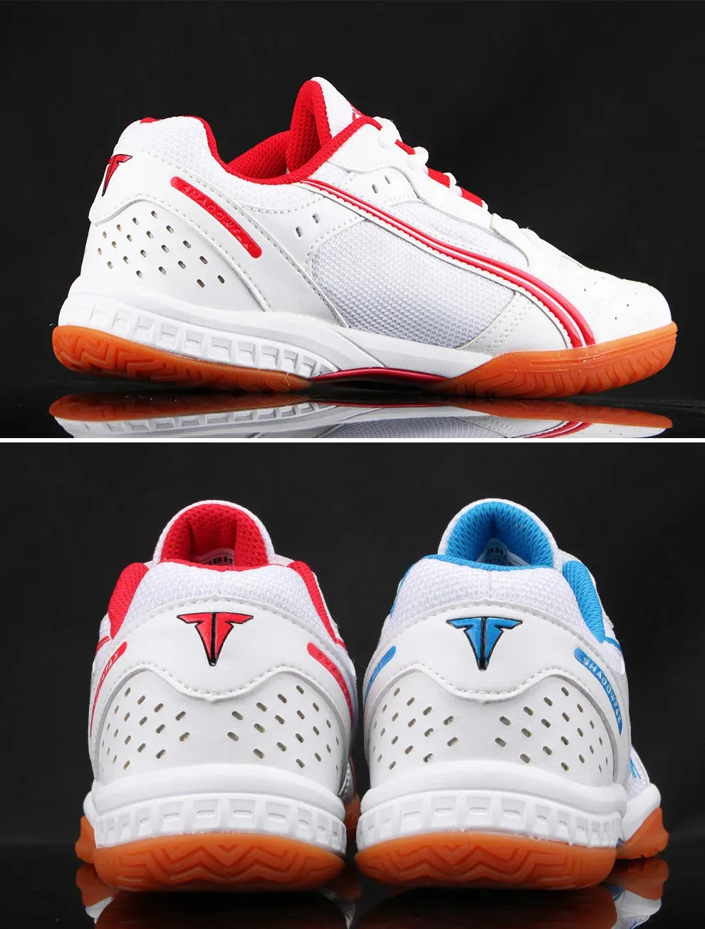 TIBHAR Table Tennis Shoes with Original Box Classics Style Men Women Sport Sneakers Tennis Shoes Ping Pong Sneakers Fly Dancing