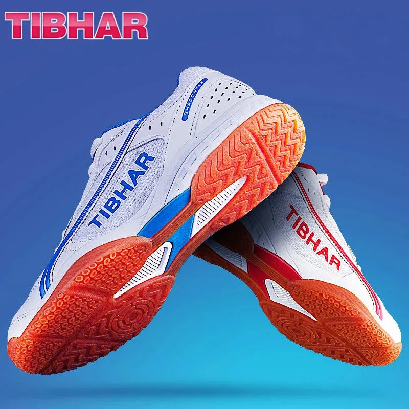 TIBHAR Table Tennis Shoes with Original Box Classics Style Men Women Sport Sneakers Tennis Shoes Ping Pong Sneakers Fly Dancing