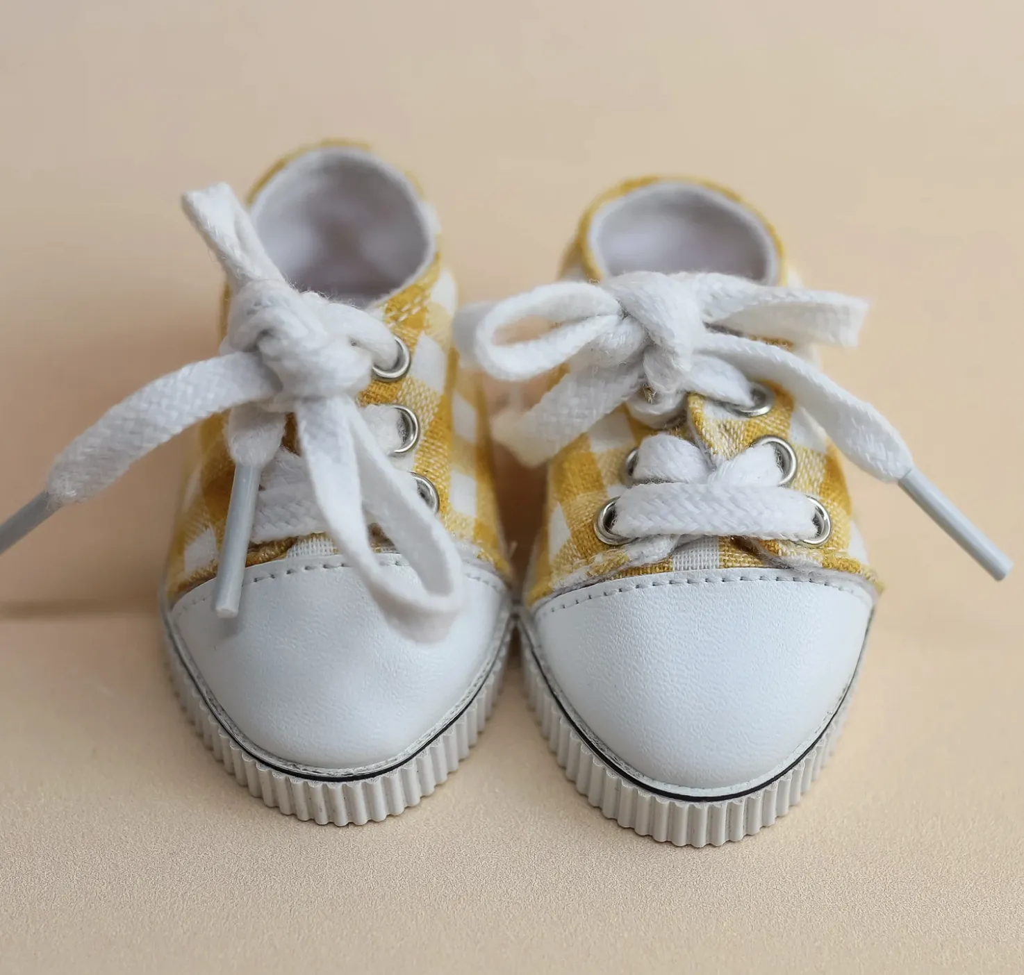 Tiny Tootsies Casual Gingham Sneakers