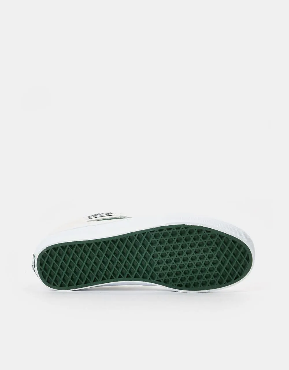 Vans Skate Half Cab Shoes - White/Green