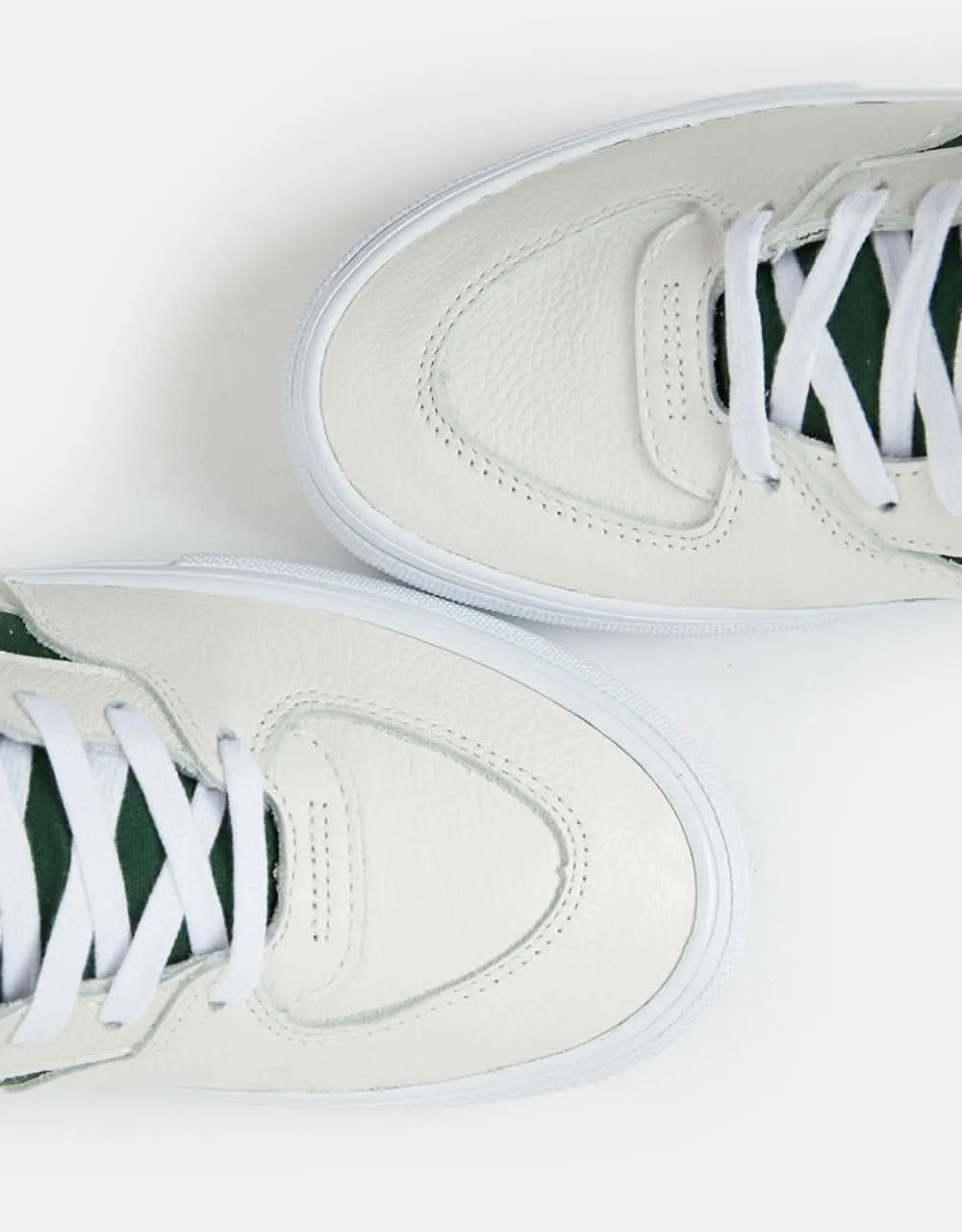 Vans Skate Half Cab Shoes - White/Green
