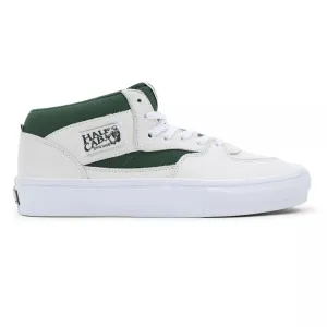 Vans Skate Half Cab Skateboard Shoe - White/Green