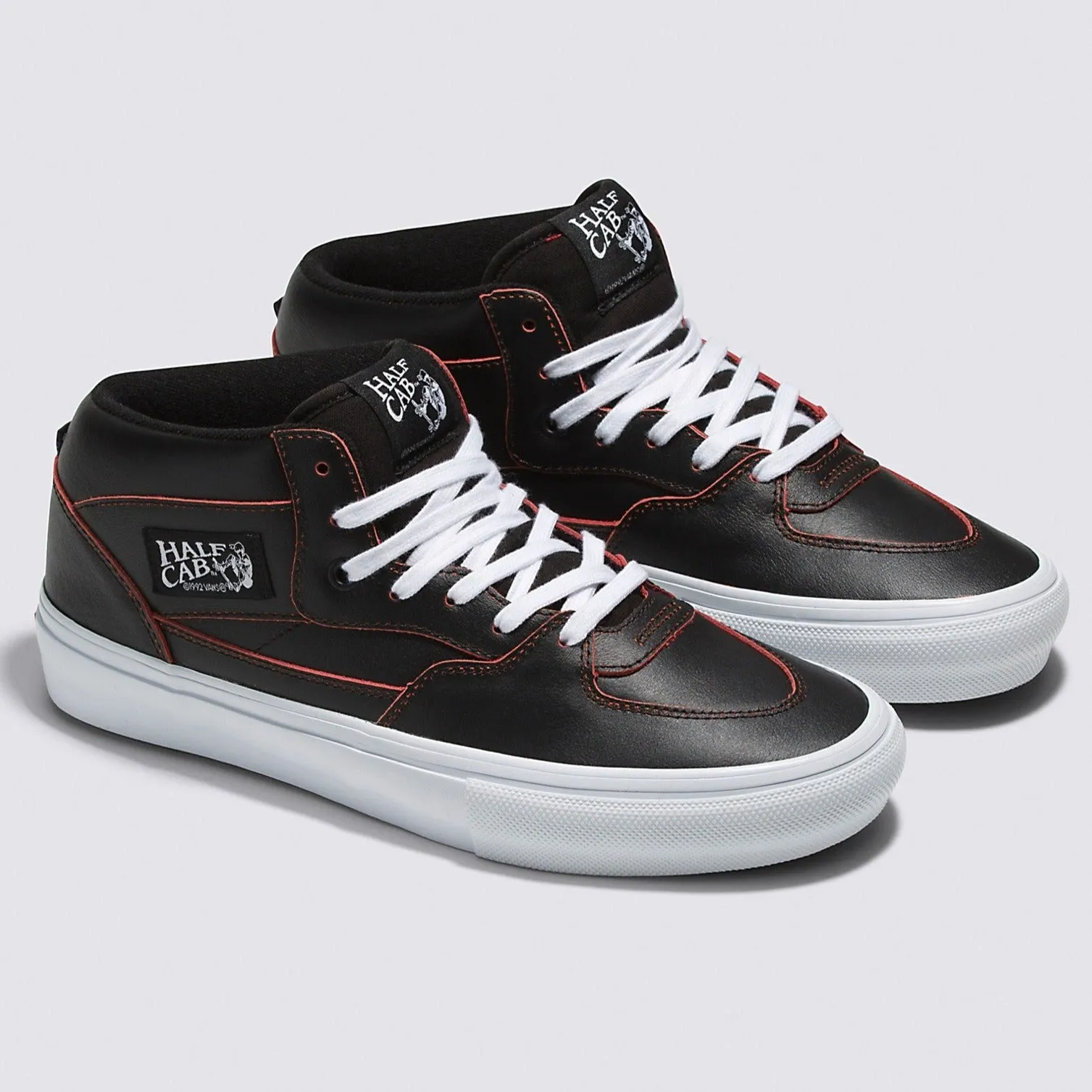 Vans Skate Half Cab Wearaway Skateboard Shoe - Black/Orange