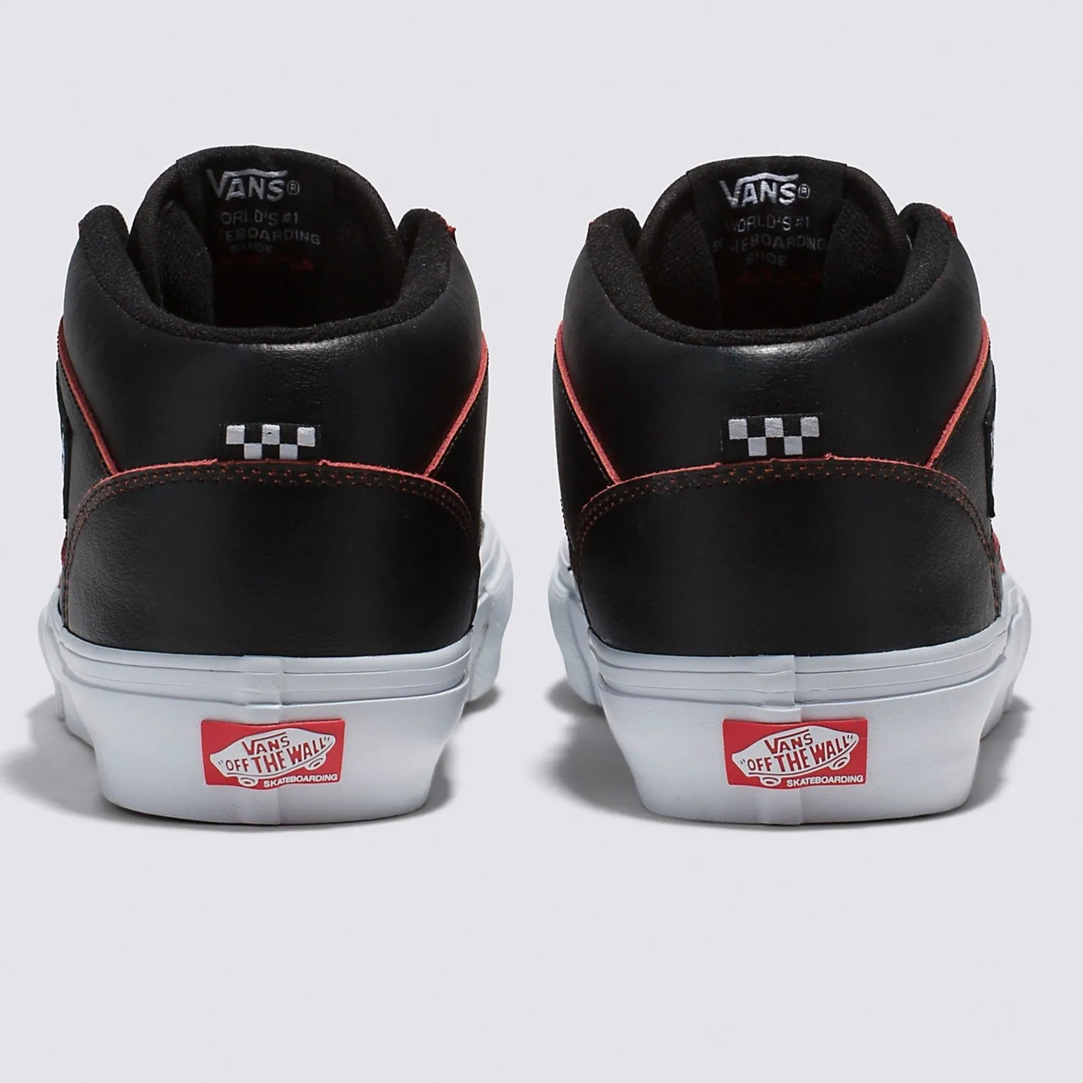 Vans Skate Half Cab Wearaway Skateboard Shoe - Black/Orange