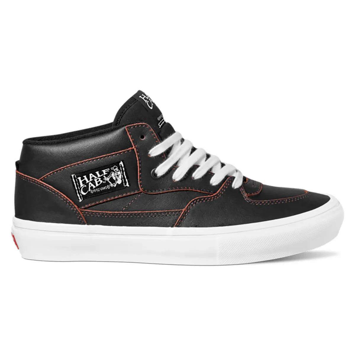 Vans Skate Half Cab Wearaway Skateboard Shoe - Black/Orange