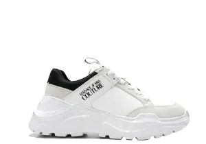Versace Jeans Men's White Speedtrack Sneaker 74YA3SC2 30% OFF