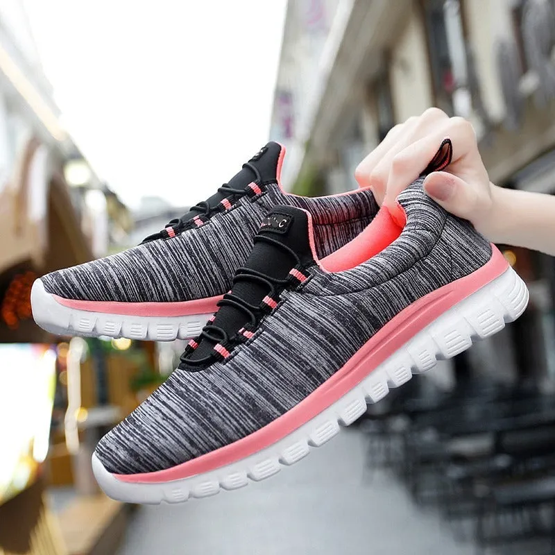 Women Breathable Mesh Running Shoes